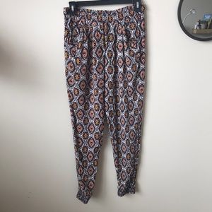 Printed Pants Boho